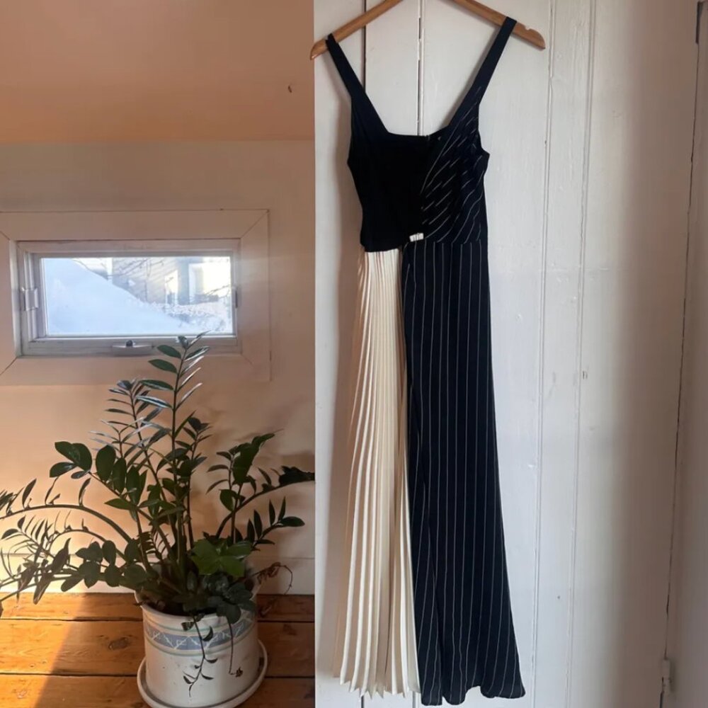 Shaina Mote striped long dress